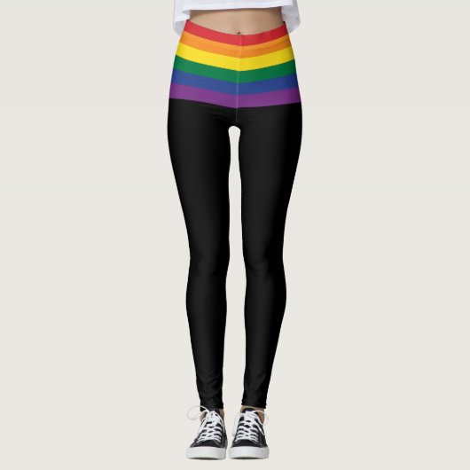 The Rainbow Flag Leggings (Voorkant)