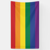 The Rainbow Flag Spandoek (Verticaal)
