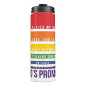 The Rainbow Truth God's Promise Thermal Tumbler Thermosbeker (Voorkant)