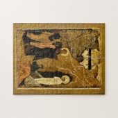 The Raising of Lazarus from a Festival Tier Icon   Legpuzzel (Horizontaal)