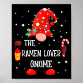 The Ramen Lover Gnome Matching Family Christmas Gn Poster (Voorkant)