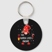The Ramen Lover Gnome Matching Family Christmas Gn Sleutelhanger (Voorkant)