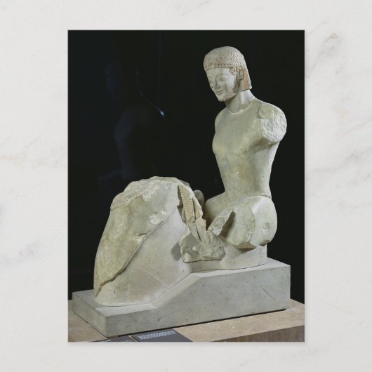 The Rampin Rider, c.550-540 BC Briefkaart (Voorkant)