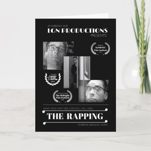 The Rapping Officiële Film Poster Kaart (Voorkant)