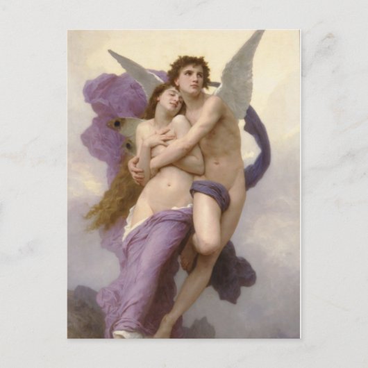 The Rapture of Psyche by William Bouguereau Briefkaart (Voorkant)