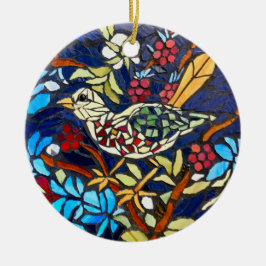 "The Raspberry Thief" — Keramisch Ornament