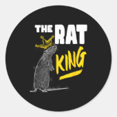 The Rat King Nutcracker Ballet Dance Animal Mouse  Ronde Sticker (Voorkant)