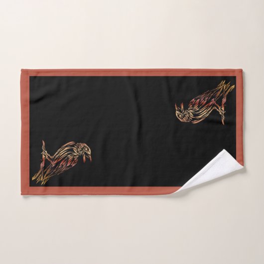 The Raven Bath Towel Set Bad Handdoek (Handdoek)