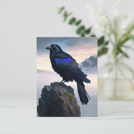 the Raven Briefkaart (Staand voorkant)