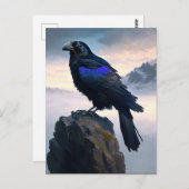 the Raven Briefkaart (Voorkant / Achterkant)