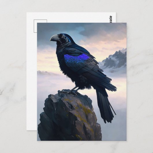 the Raven Briefkaart (Voorkant / Achterkant)