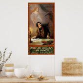 "The Raven" Edgar Allan Poe ~ Henry Ludlowe 1908 Poster (Keuken)