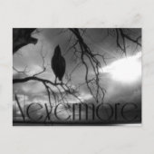 The Raven - Nevermore Sunbeams & Tree Briefkaart (Voorkant)