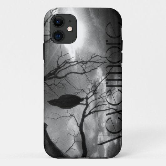 The Raven - Nevermore Sunbeams Tree Case-Mate iPhone Case (Achterkant)