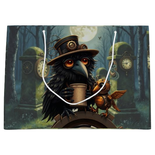 The raven powered by Coffee Groot Cadeauzakje (Voorkant)