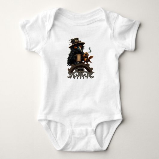 The raven powered by Coffee Romper (Voorkant)