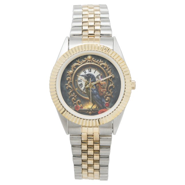 The Raven’s Clockwork Delivery  Horloge (Voorkant)
