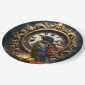 The Raven’s Clockwork Delivery  Papieren Bordje (Gekanteld)