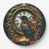 The Raven’s Clockwork Delivery  Papieren Bordje (Voorkant)