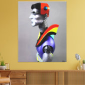 The Raygunner Canvas Afdruk (Insitu (Woonkamer))