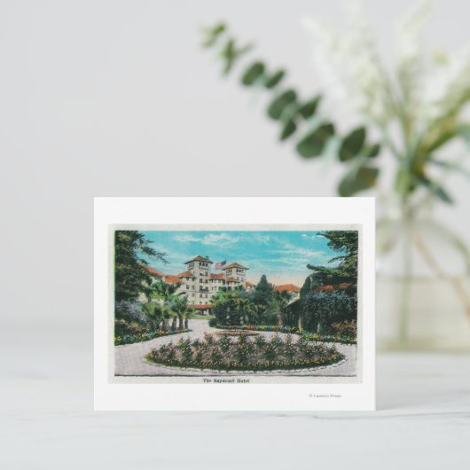 The Raymond Hotel and GroundsPasadena, CA Briefkaart (Staand voorkant)