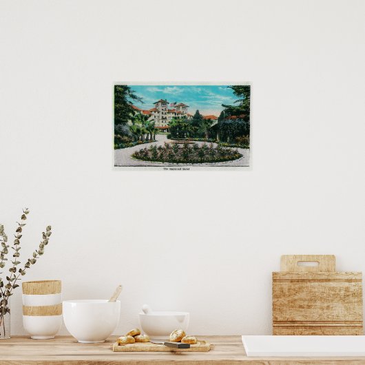 The Raymond Hotel and GroundsPasadena, CA Poster (Keuken)