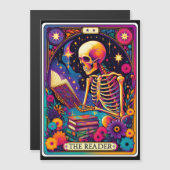 "The Reader" Tarot Kaart magneet (Voorkant / Achterkant)