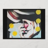 ‘The Reading of the Will’ Painting on a Small-Scal Kaart (Voorkant)