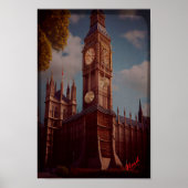 The Real Big Ben - Gen AI Poster (Voorkant)