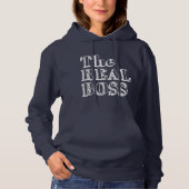 The Real Boss Hoodie (Voorkant)
