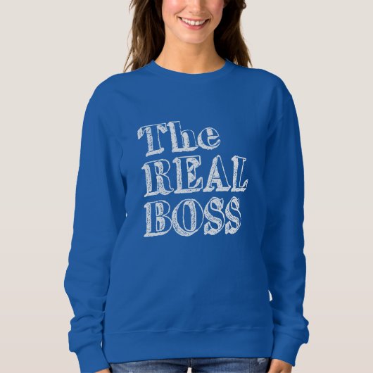 The Real Boss Trui (Voorkant)