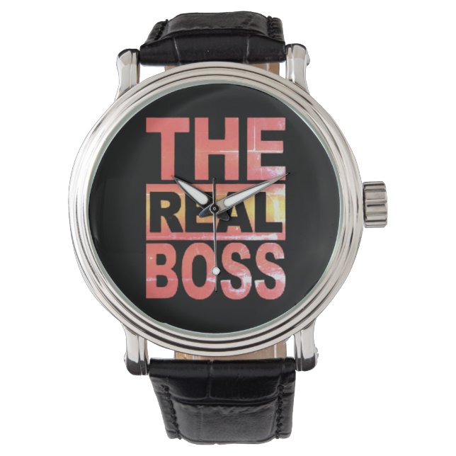 The Real Boss watch Horloge (Voorkant)