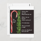 THe Real Candy Cane betekening Briefkaart (Voorkant / Achterkant)