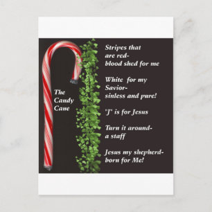 THe Real Candy Cane betekening Briefkaart