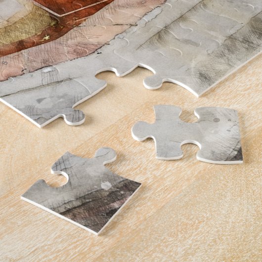 The Real Cordoba, Spain Jigzaag Puzzle Legpuzzel (Zijkant)