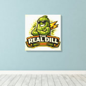 The Real Dill - Foodie Fiends Canvas Afdruk (Insitu (Houten vloer))