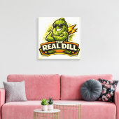 The Real Dill - Foodie Fiends Canvas Afdruk (Insitu (Woonkamer))