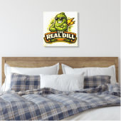 The Real Dill - Foodie Fiends Canvas Afdruk (Insitu (Slaapkamer))