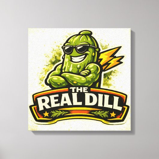 The Real Dill - Foodie Fiends Canvas Afdruk (Voorkant)