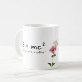 The Real Law of Energy Coffee Physics 101 Einstein Koffiemok (Voorkant links)