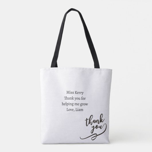The Real MVP: Most Valuable Para Custom Tote Bag (Achterkant)