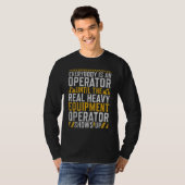 The Real Operator   Construction Workers & Constru T-shirt (Voorkant volledig)