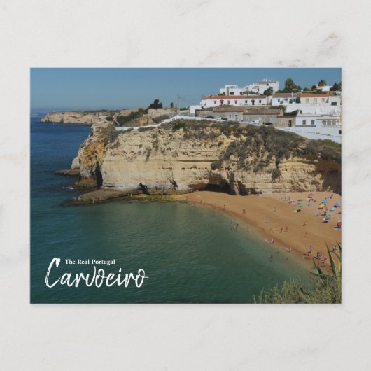The Real Portugal-Carvoeiro, Algarve Briefkaart (Voorkant)