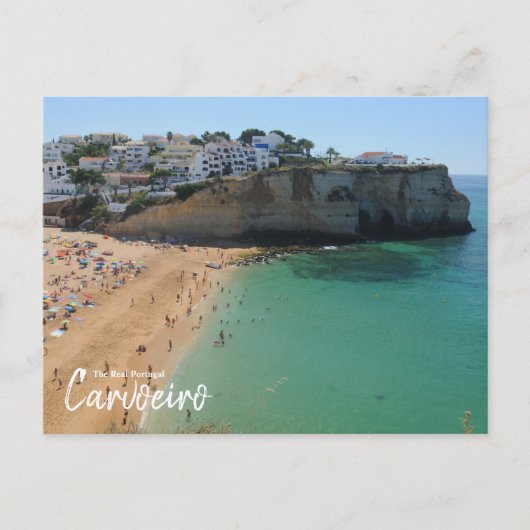 The Real Portugal-Carvoeiro, Algarve Briefkaart (Voorkant)