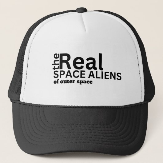 The Real Space Aliens (pop reality-tv-parodie) Trucker Pet (Voorkant)