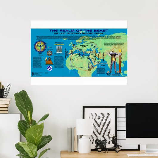 The Realm of the AntiChrist Poster (Thuiskantoor)