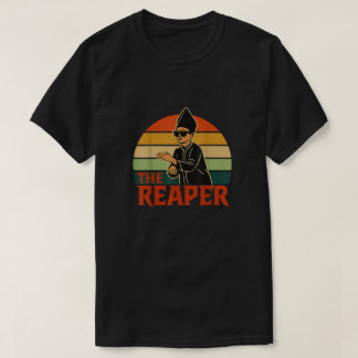 The Reaper Aura Farming Retro Indonesian T-shirt