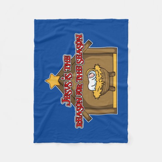 The Reason for the Season 1 Fleece Deken (Voorkant)