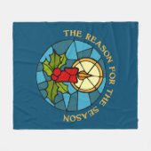 The Reason for the Season 3 Fleece Deken (Voorkant (Horizontaal))