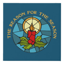 The Reason for the Season 3 Imitatie Canvas Print